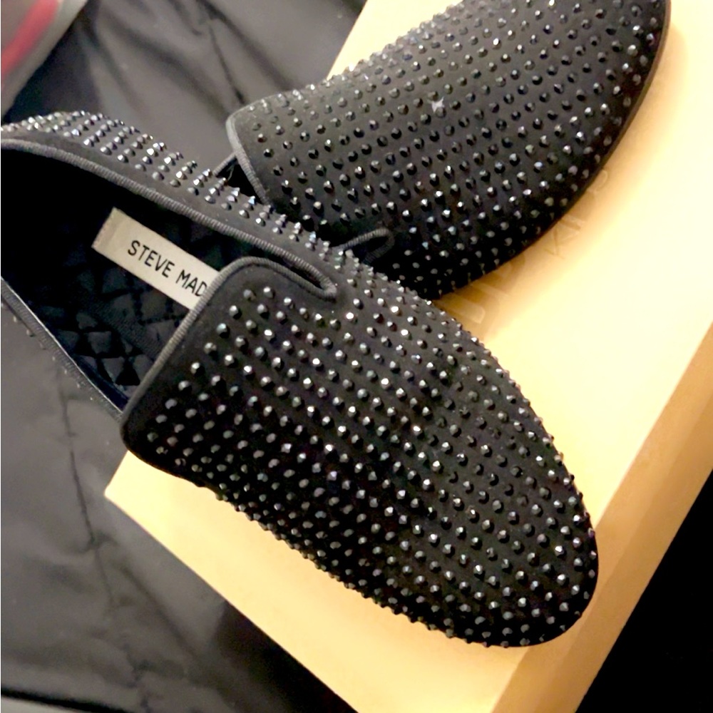 Boys Steve Madden studded dress shoes